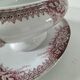 Rare old vegetable dish – Saint-Amand Hamage – English red ironstone
