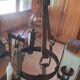 chandelier - wrought iron ceiling light - medieval style