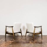 Pair of GFM 87 Armchairs Juliusz Kędziorek for Gościcińskie Furniture Fabryki, 1960s