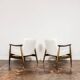 Paire de fauteuils GFM 87 Juliusz Kędziorek pour Gościcińskie Furniture Fabryki, 1960