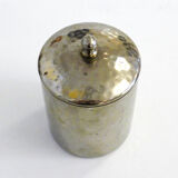 Hammered metal box