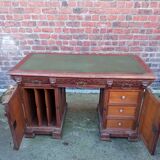 Double-sided Renaissance-style minister's desk