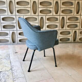 Conference armchair by Eero Saarinen for Knoll, reupholstered