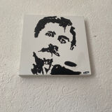 Man - oil portrait on canvas