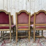 Set of 6 chairs in High Period - Renaissance style