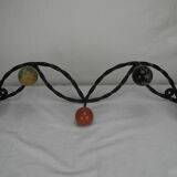 Ancien porte manteau fer forgé