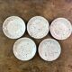 5 plates in English earthenware John Tams