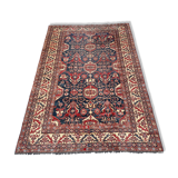 Large vintage rug Chobi Afghan handmade 274x404 cm
