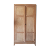 Parisian wardrobe double vintage wooden