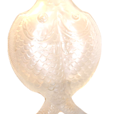 Crystal fish vase by bayel royal crystal of champagne