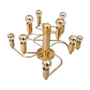 plafonnier/Lustre en - laiton