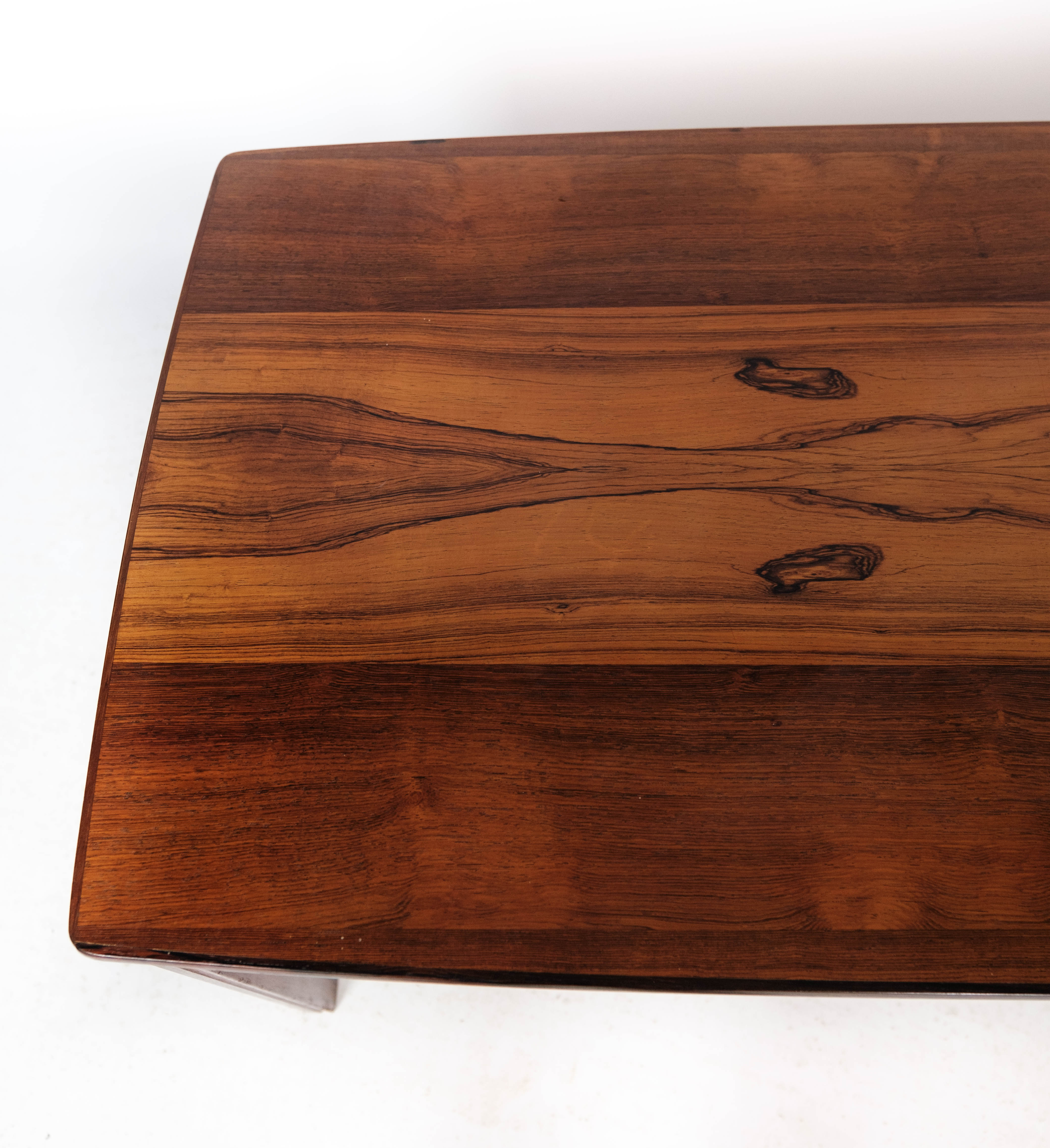 Coffee table in rosewood of Danish design from the 1960s