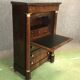 Mahogany empire writing desk 19th century