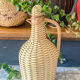 Bottle scoubidou beige