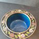 Vintage Chinese bowl in cloisonné enamel on four feet