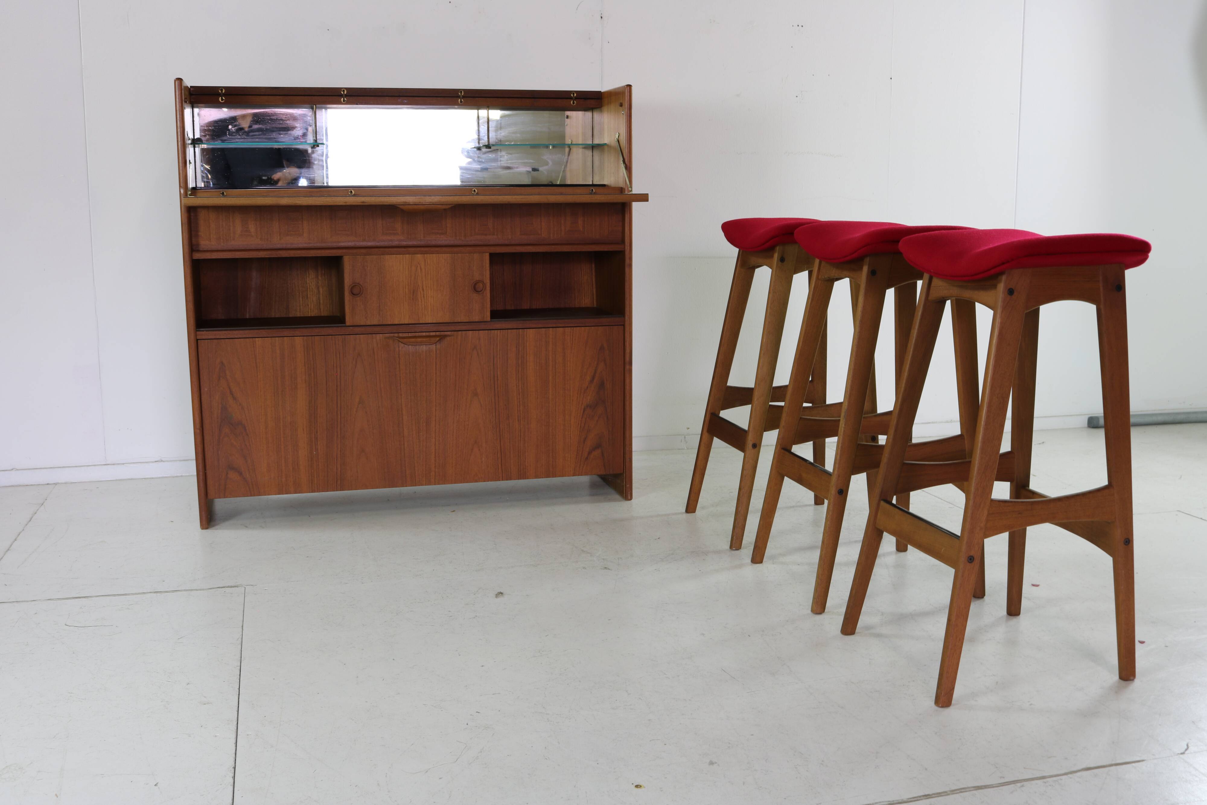 Set de bar sec design danois par Johannes Andersen pour Skaaning & Søn