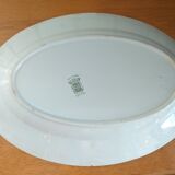 Serving dish in Saint Amand porcelain and Hamage