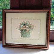 Country bouquet painting