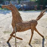 Driftwood horse