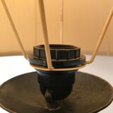 Tripod floor lamp in bronze Louis XV style