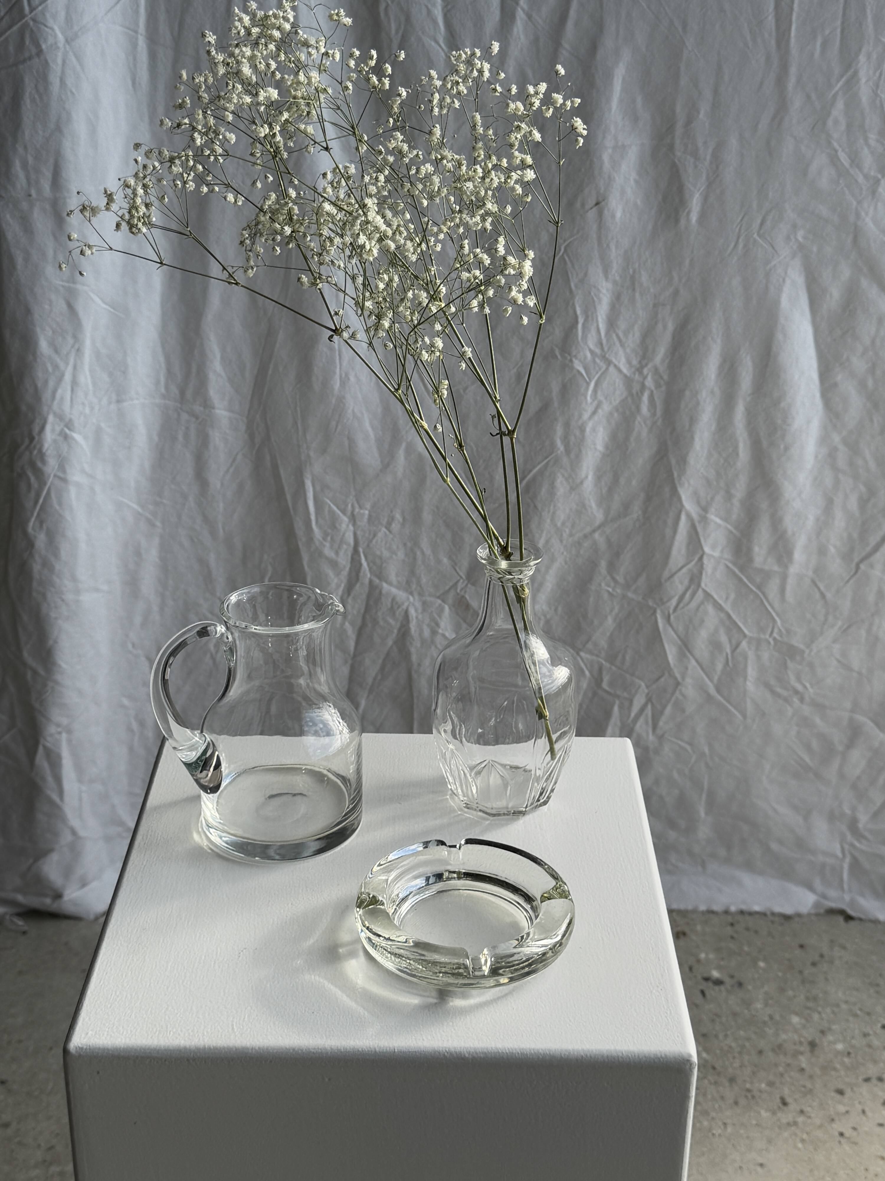 Mini glass pitcher H14