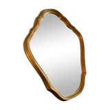 Gilded wooden table mirror