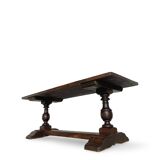 A fine 18th Century French walnut dining table