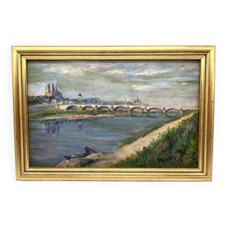Orleans landscape painting