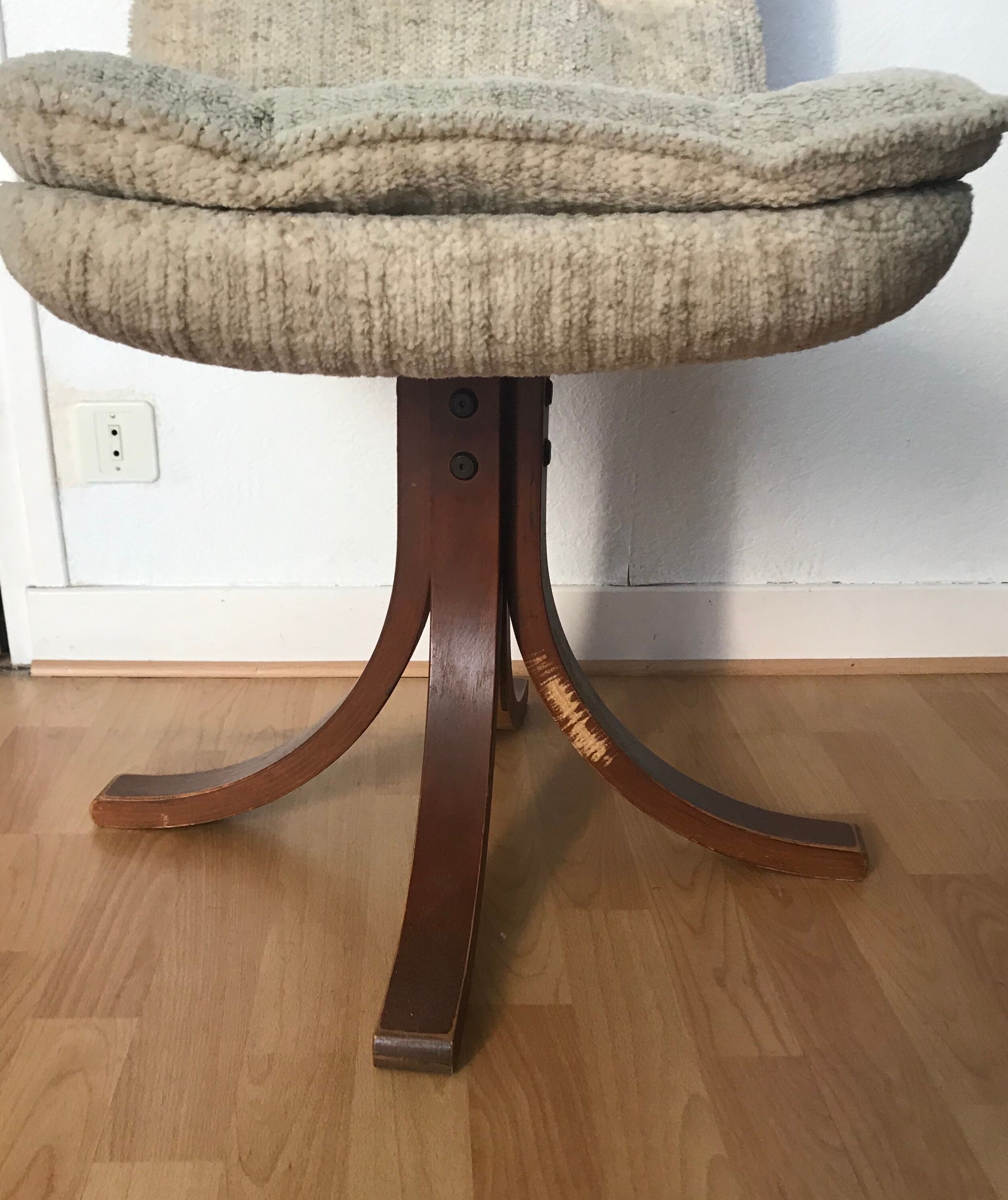 Vintage Scandinavian office chair