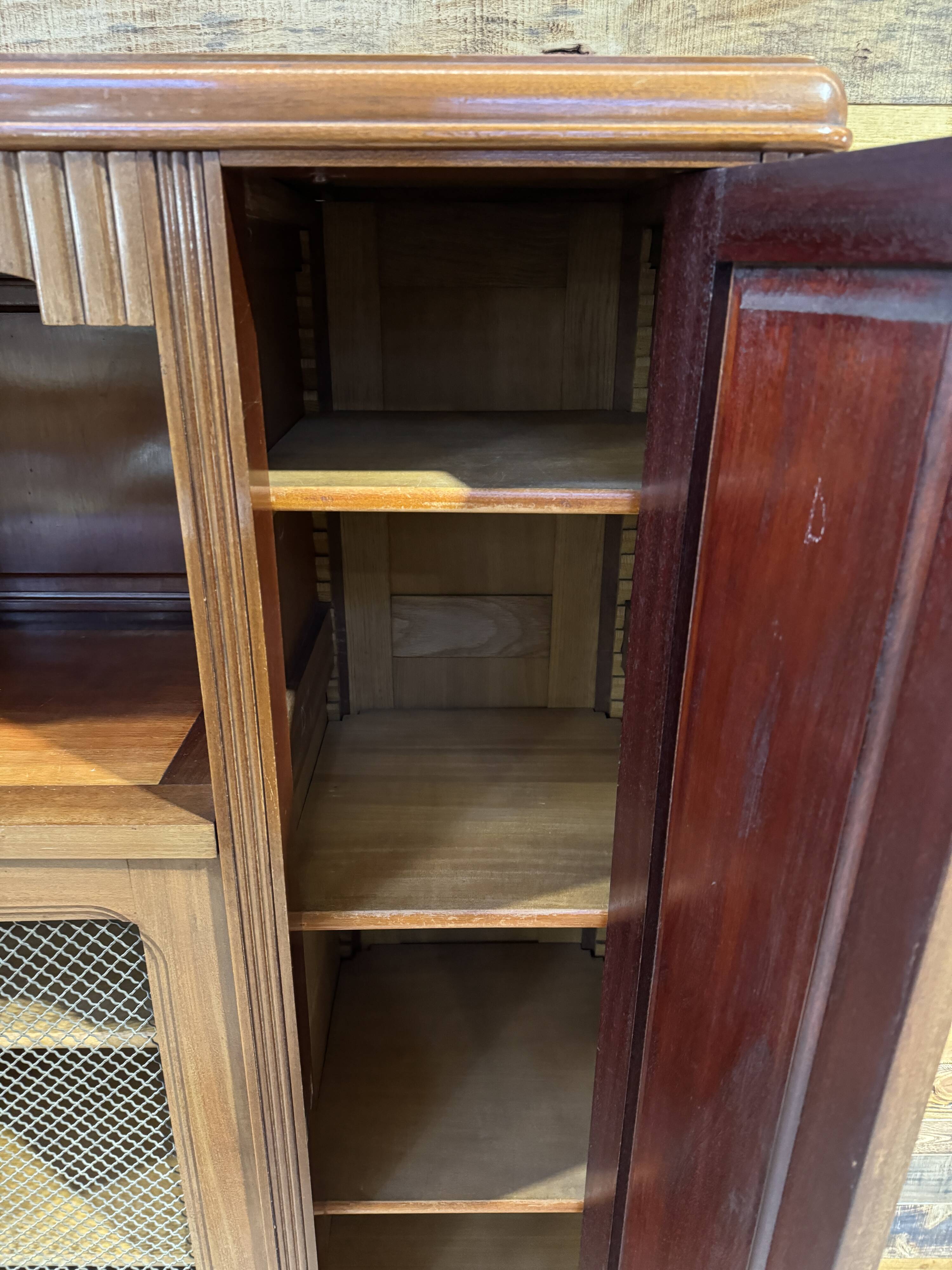 Art Deco Walnut Office Cabinet