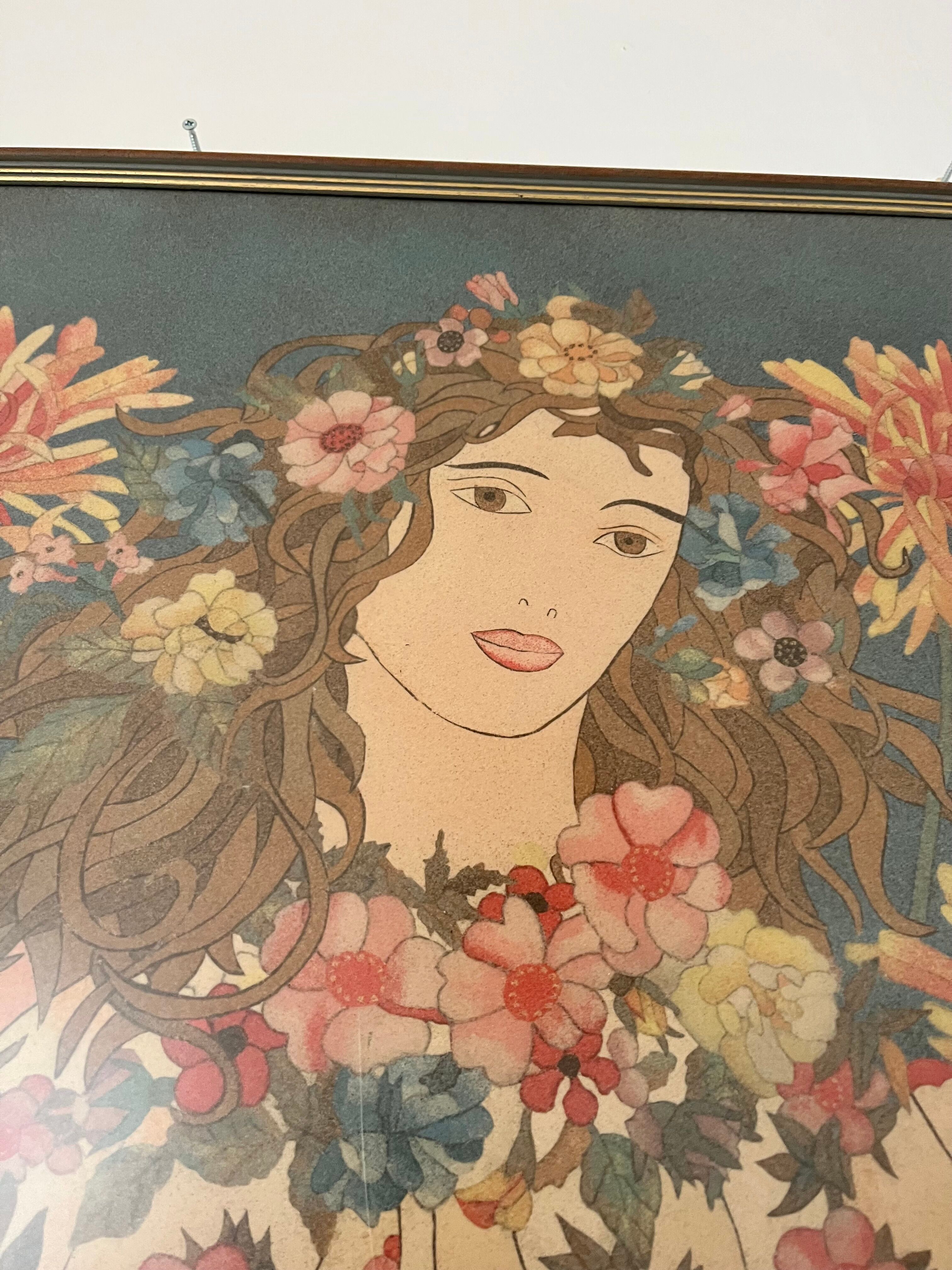 Illustration encadrée