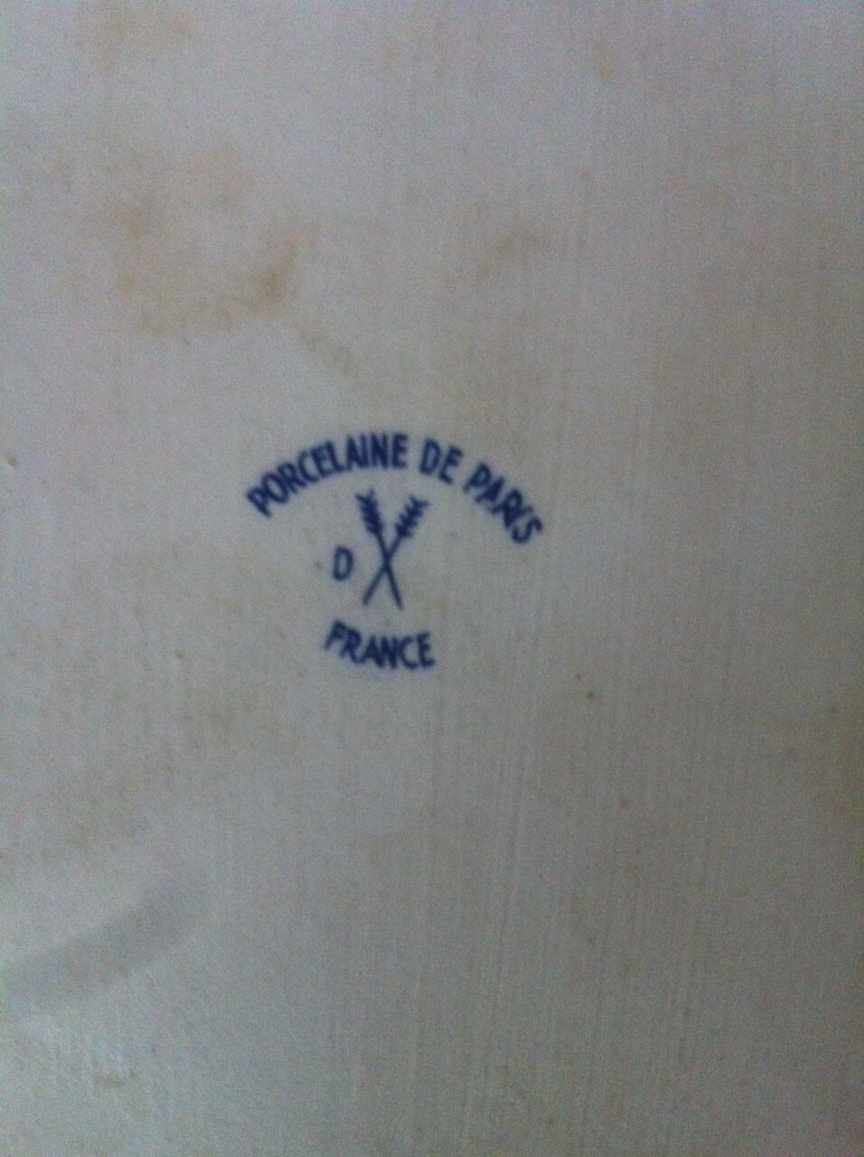 Vintage porcelain door handles.