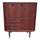 Scandinavian teak bar cabinet - 1960s
