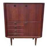 Meuble bar scandinave en teck - Années 1960