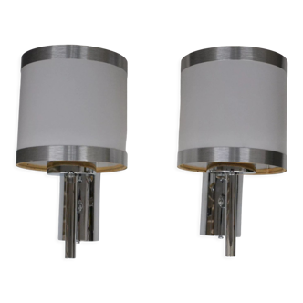 Pair of 70s wall lights from Sciolari