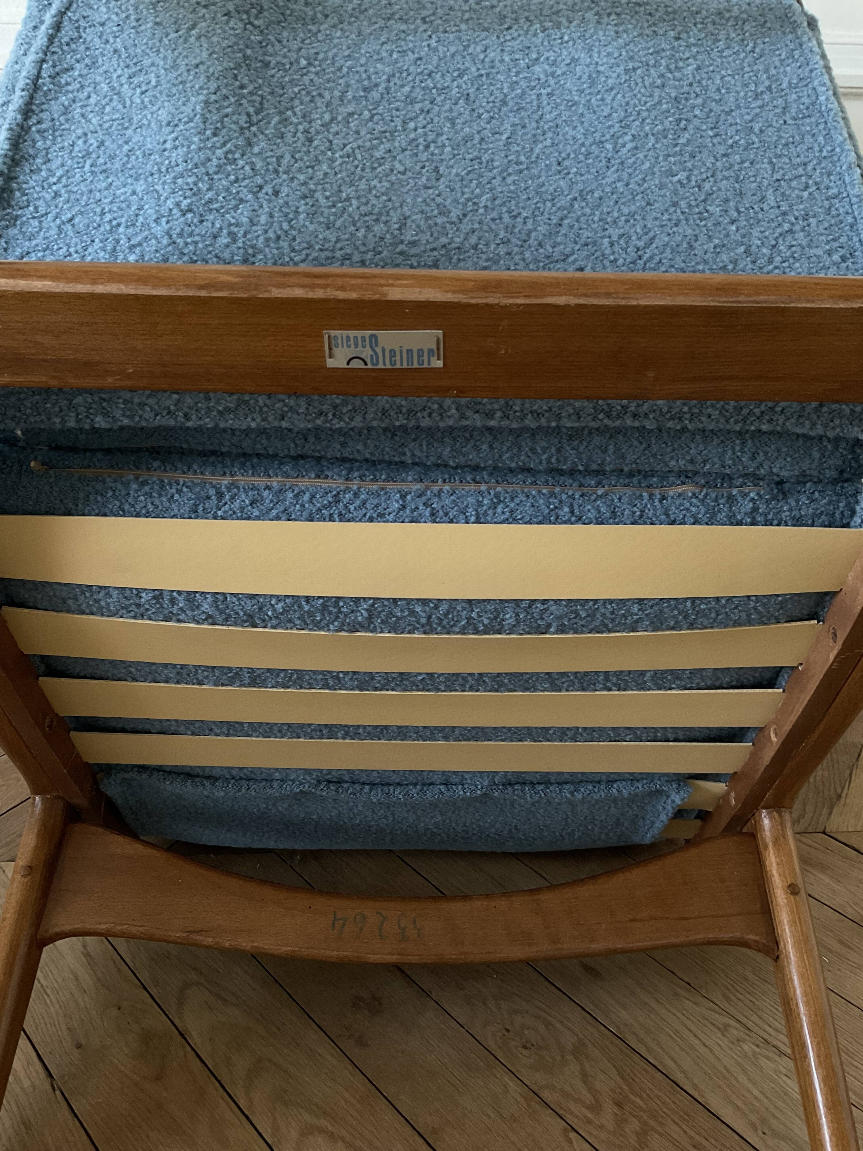 Armchair 790 by Joseph-André Motte for Steiner