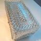 Cast glass ceiling lamp