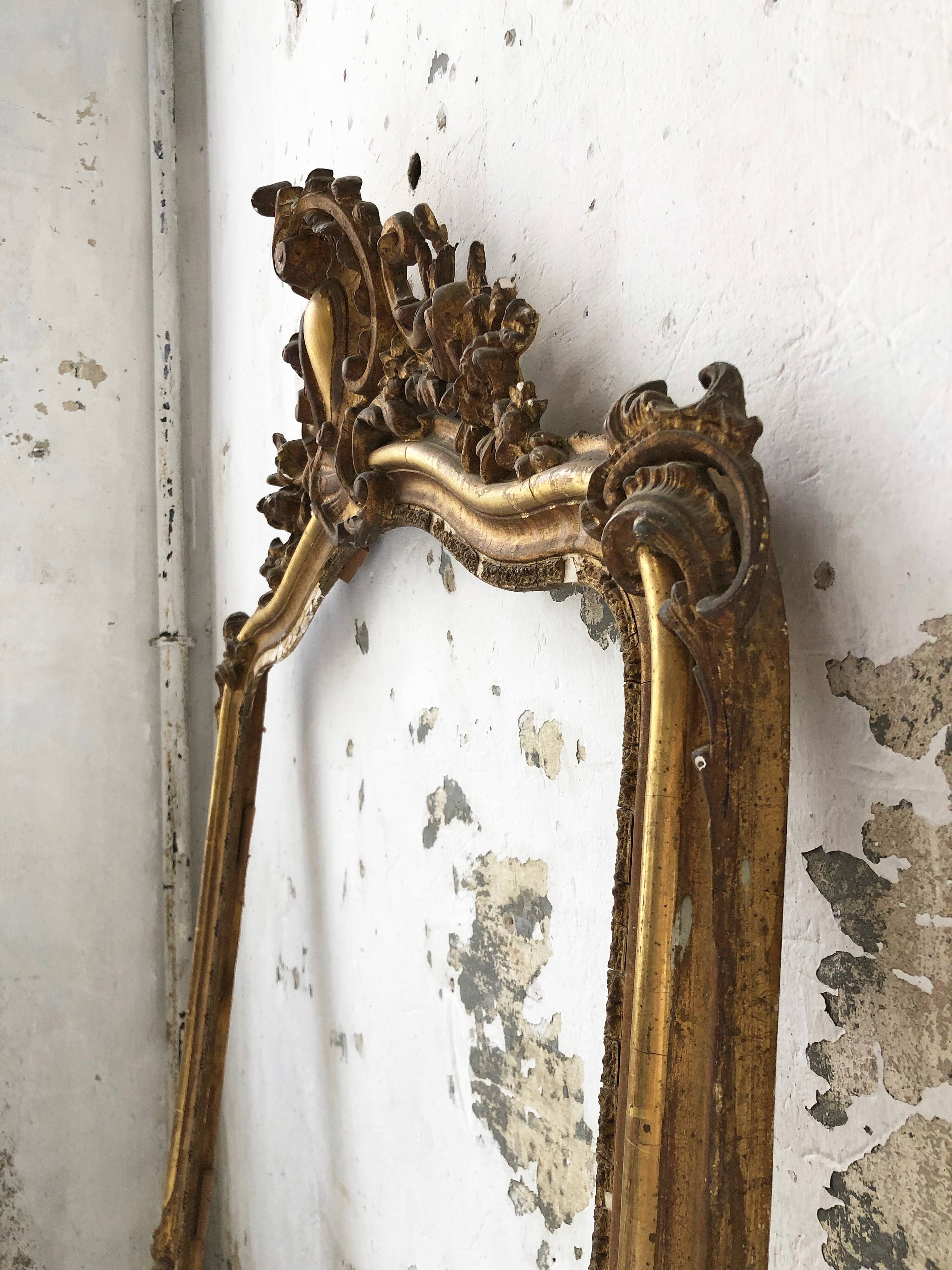 Louis XV Rock mirror frame