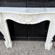 Louis XV style fireplace in Arabescato marble, circa 1980.