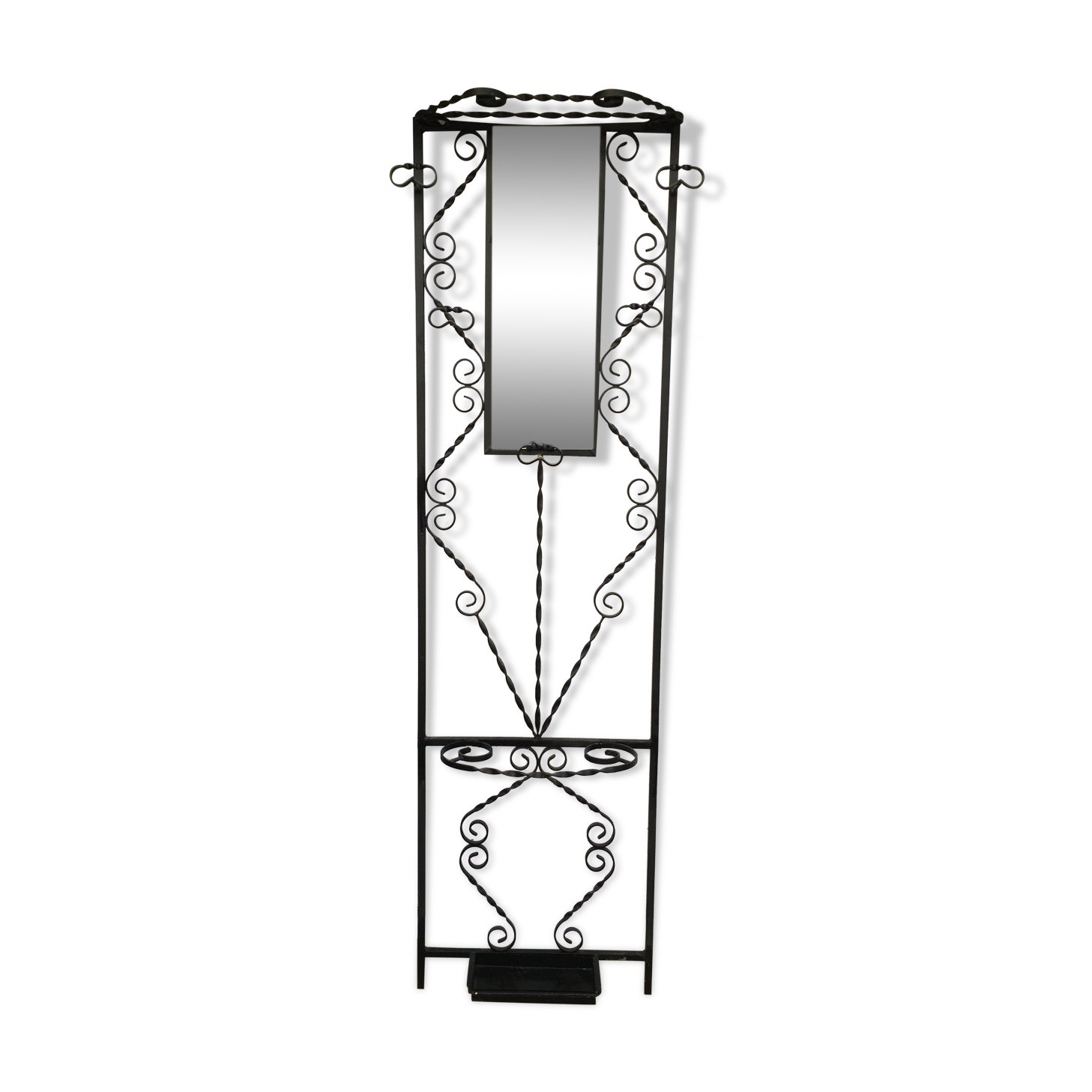 Changing room coat rack