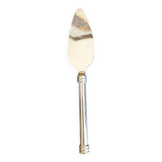 Silver-plated metal foie gras shovel