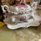 Porcelain and sugar slip tureen