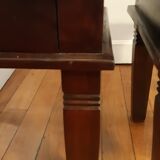 Exotic wood bedside tables