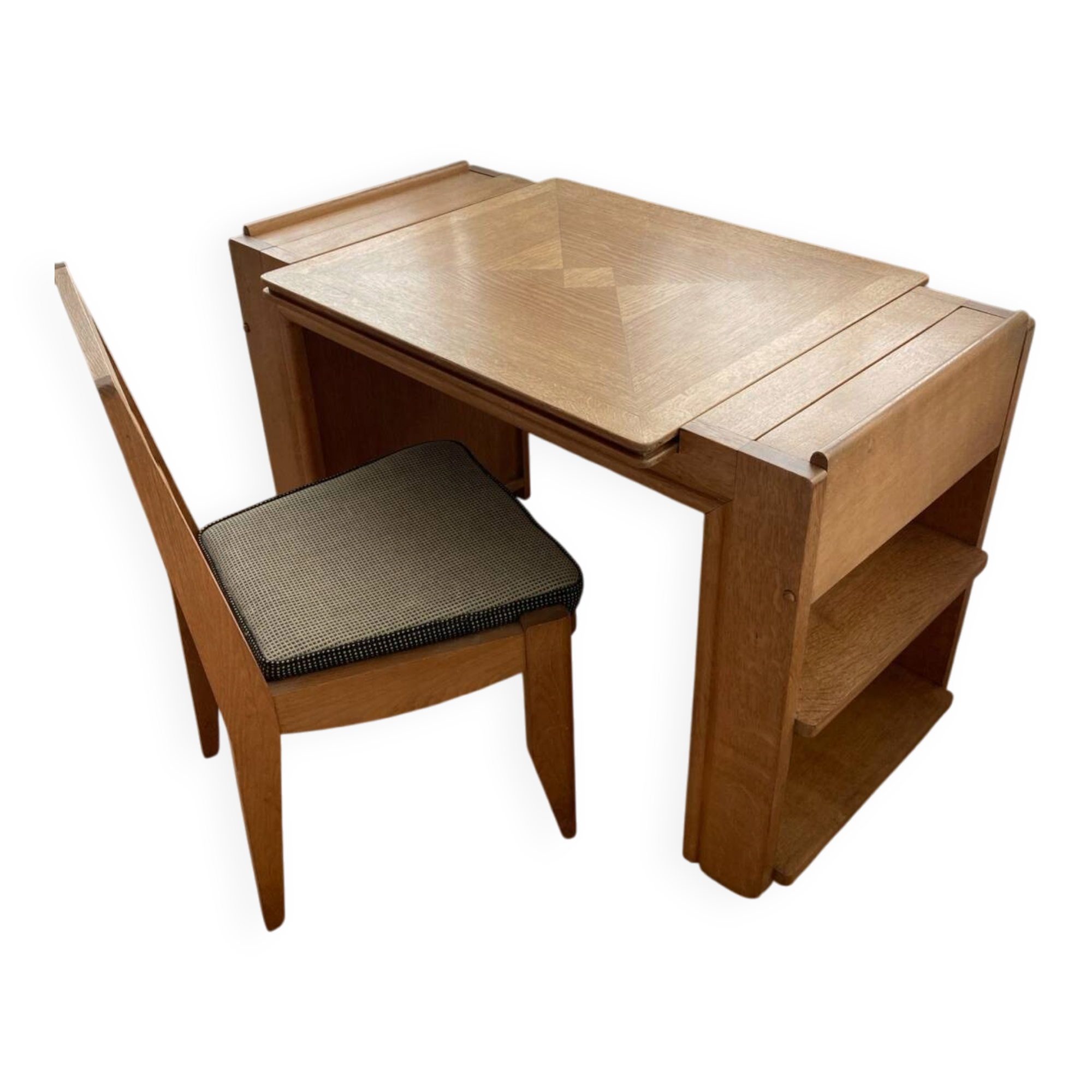 Bureau et chaise Guillerme et Chambron