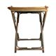 Vintage, desserte plateau bambou vers 1970