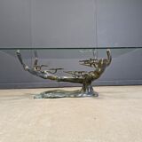 Vintage bonsai coffee table by Willy Daro, 1970s
