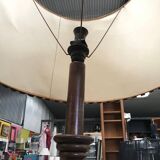 Lampadaire pied bois tourné