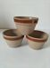 Set of 3 vintage mini jars in stoneware – Gien