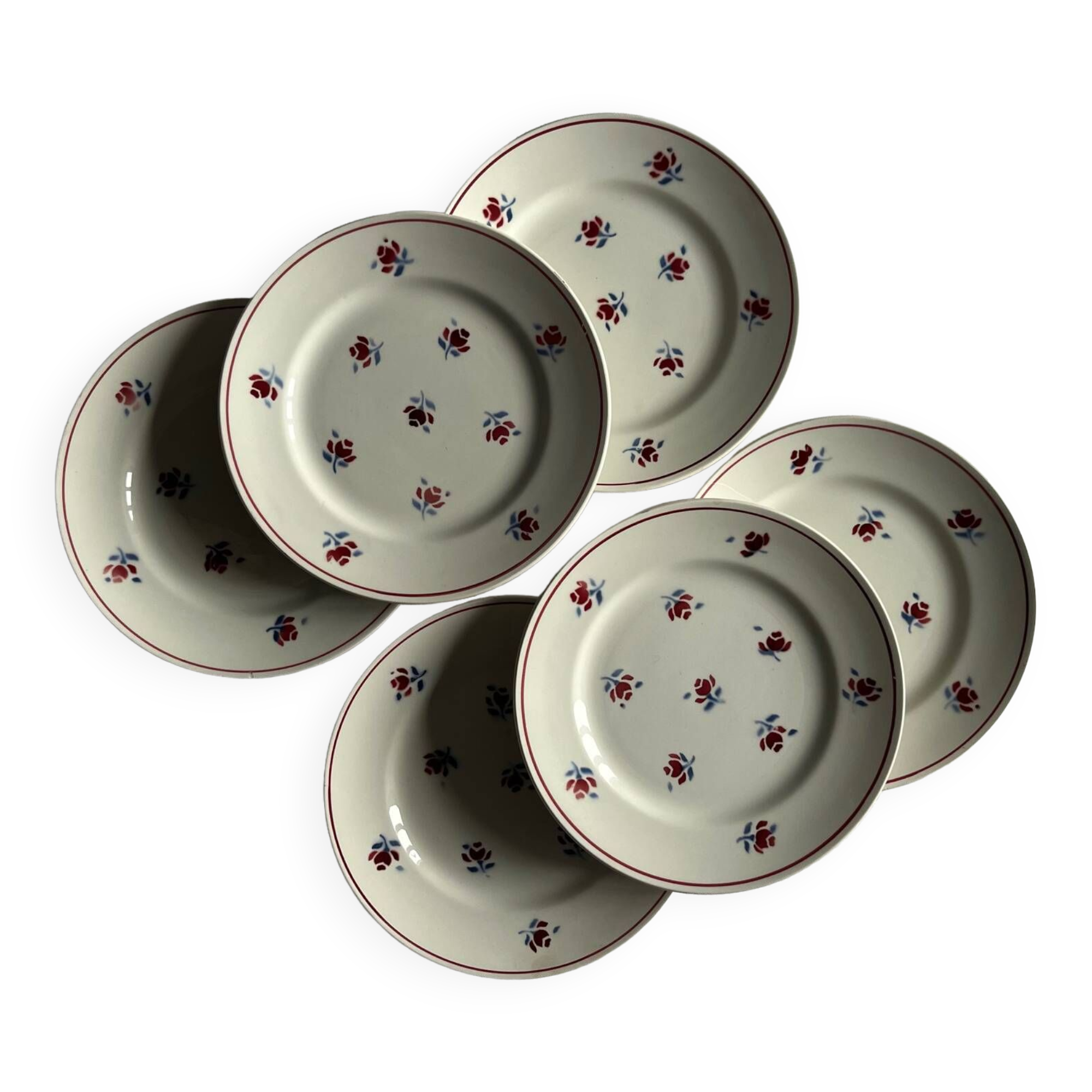 Saint Amand dessert plates