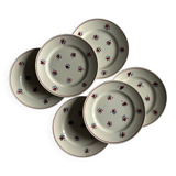 Saint Amand dessert plates